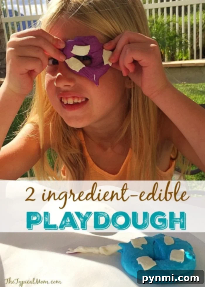 Easy Marshmallow Edible Playdough Recipe for Kids