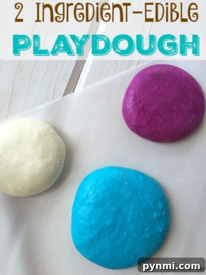 Edible Frosting Playdough Alternative Recipe