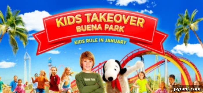 Free Admission for Kids in January 2 Smiling family enjoying free admission to a Southern California attraction in January