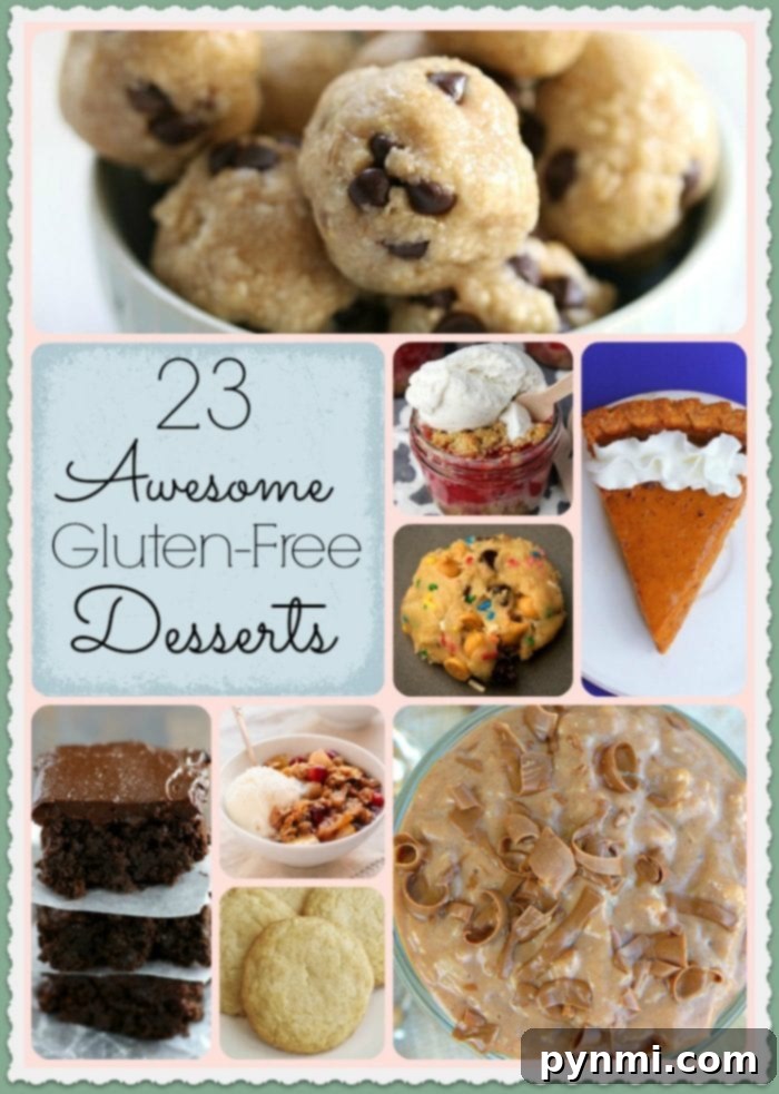 Discover simple and delightful gluten-free dessert recipes for any occasion, from light fruit tarts to rich chocolate creations. A vibrant selection of easy gluten-free dessert recipes, featuring various colorful and delicious treats like fruit tarts, cookies, and layered desserts ready to be enjoyed.
