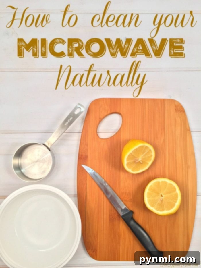 How to clean your microwave naturally. EASY way to get the grime to wipe right off!! how to clean your microwave