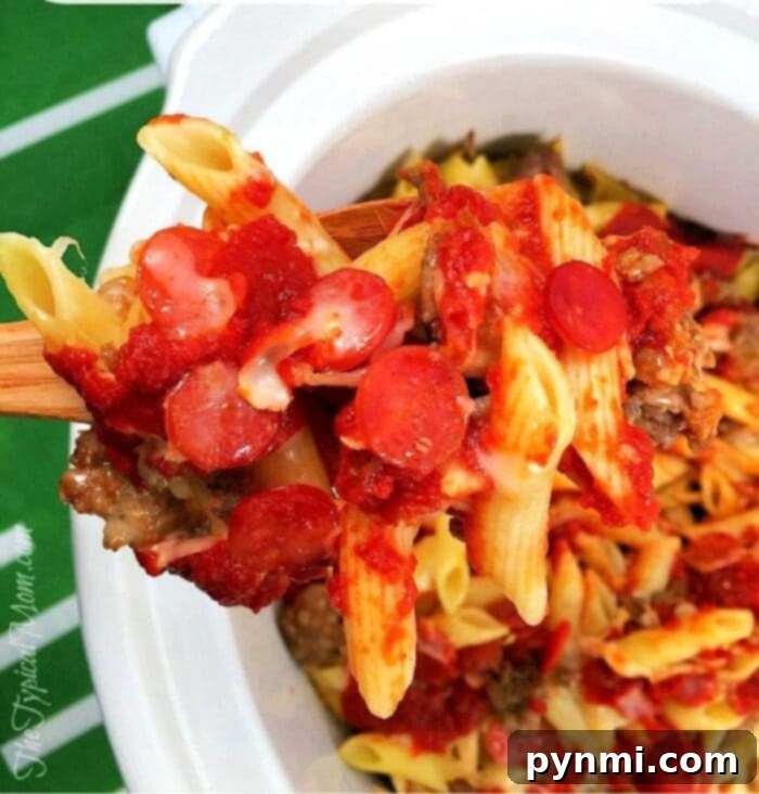 Slow-cooker-pizza-casserole