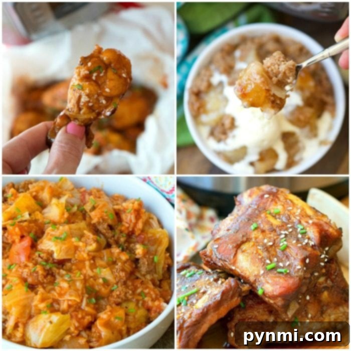 Explore a curated list of the best Instant Pot recipes for all occasions, from quick dinners to sides. #instantpotrecipes #pressurecooker #easycooking the best instant pot recipes