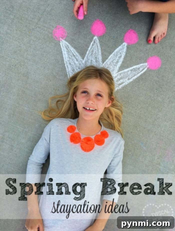 The Great Indoors Spring Getaway 2 Engaging and affordable Spring Break staycation activities for kids. Family fun on a budget during school holidays!
