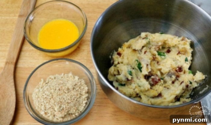 Easy potato cakes 
