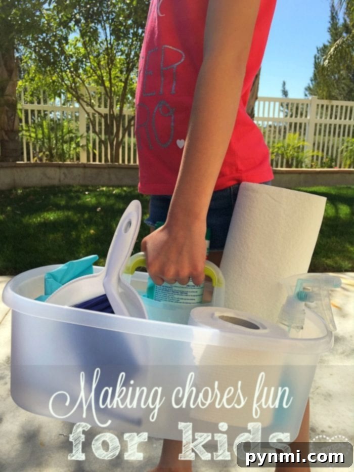 making chores fun for kids