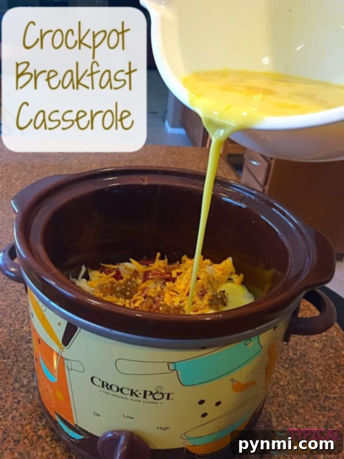 crockpot breakfast casserole recipe