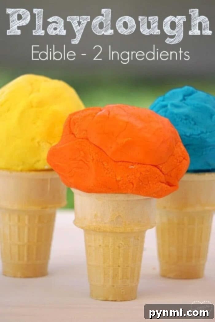 How-to-make-edible-playdough-with-just-2-ingredients-So-easy-and-so-much-fun-with-kids