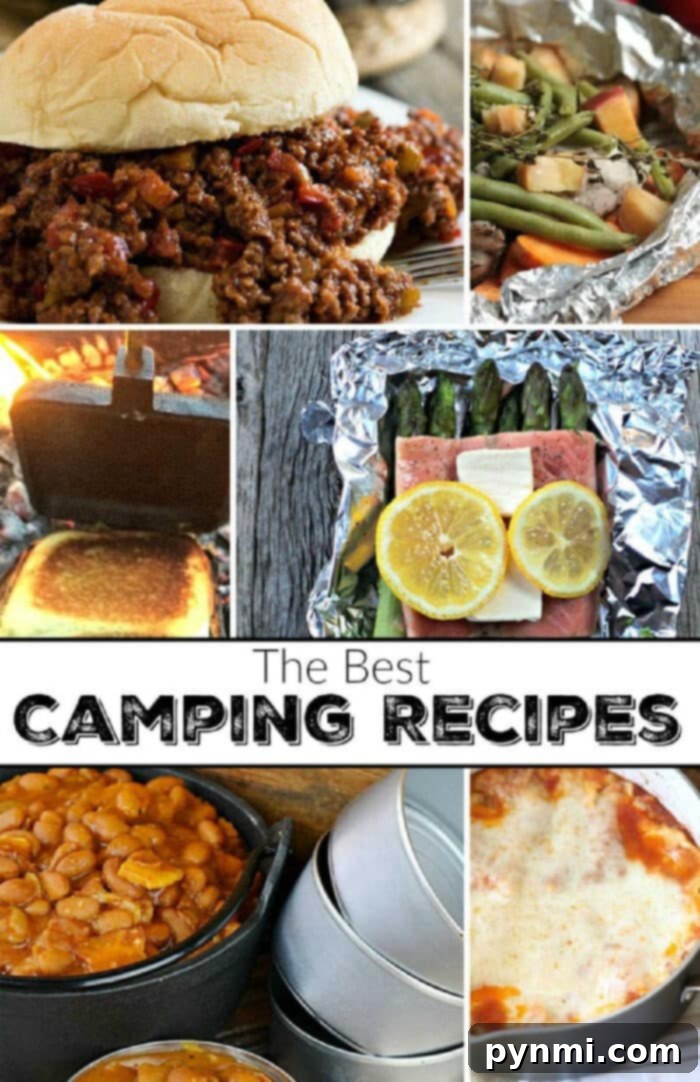 Here are a bunch of easy camping food ideas for your upcoming camping trip. What to cook when you're camping that is easy and tastes good plus other tips as well. Not only will you be happy but your kids will love these meals too and many don't need to be kept cold if you're in a tent. #camping #food #meals #recipes #easy #meal #ideas #tips A collection of the best, easy-to-make camping food ideas, featuring favorite camping recipes perfect for families and beginners. Includes tips for delicious and hassle-free outdoor meals.