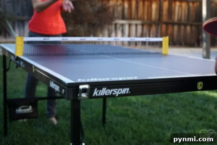 The typical mom reviews: Killerspin mini ping pong table