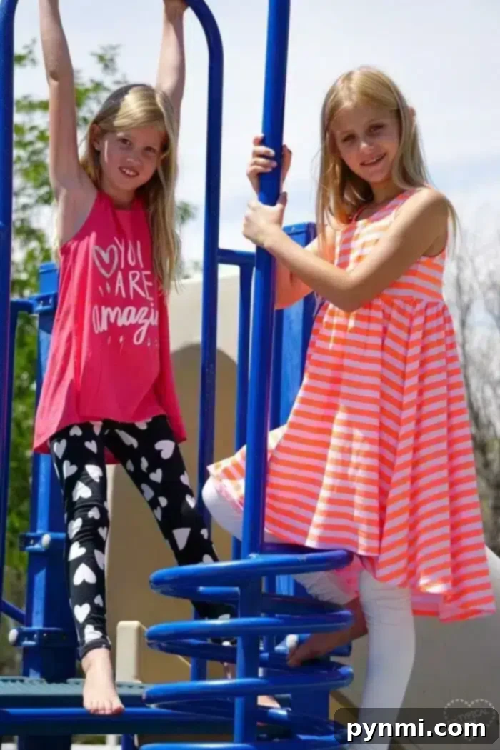 FabKids Review - Happy girl in stylish outfit