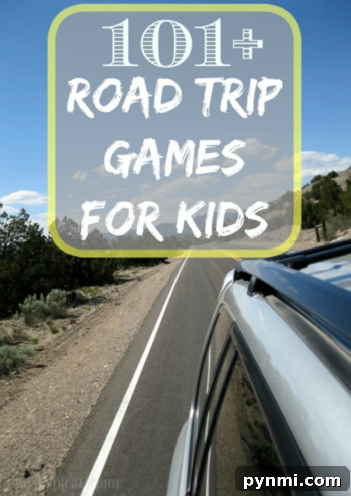 road trip games for kids