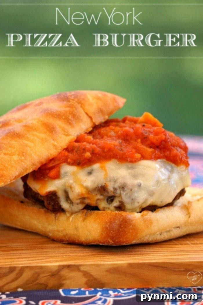 This New York pizza burger is the bomb!! Easy recipe that is to die for, the best burger ever! pizza burger