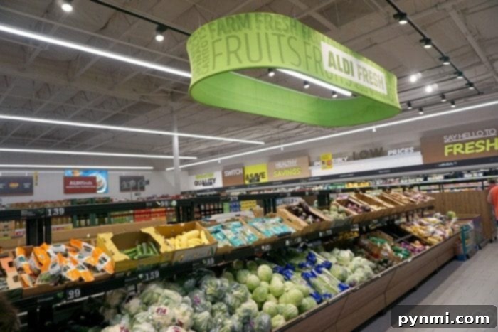 aldi market entrance