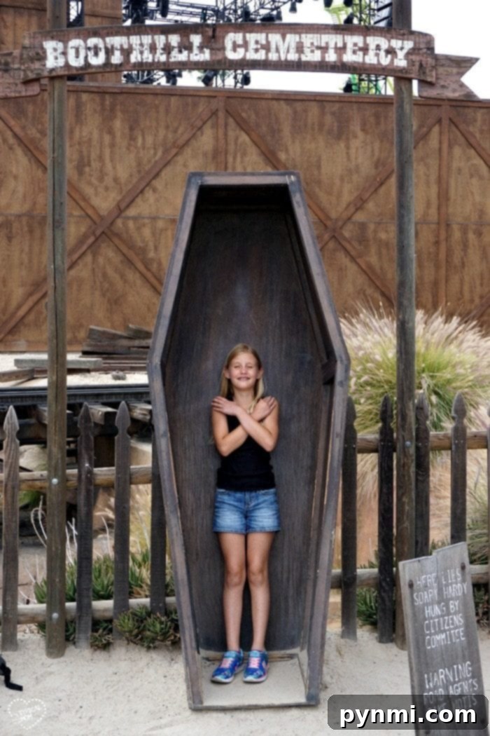 Knott's Berry Farm Ghost Town - Panoramic View