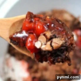 Crockpot Lava Cake with cake mix