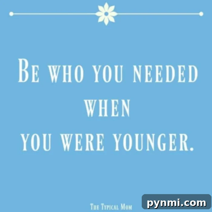 Inspirational quote about connecting with children and the importance of family.