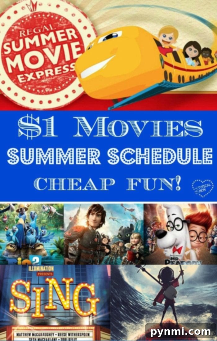 A family enjoying a movie together at Regal Edwards Summer Movies.