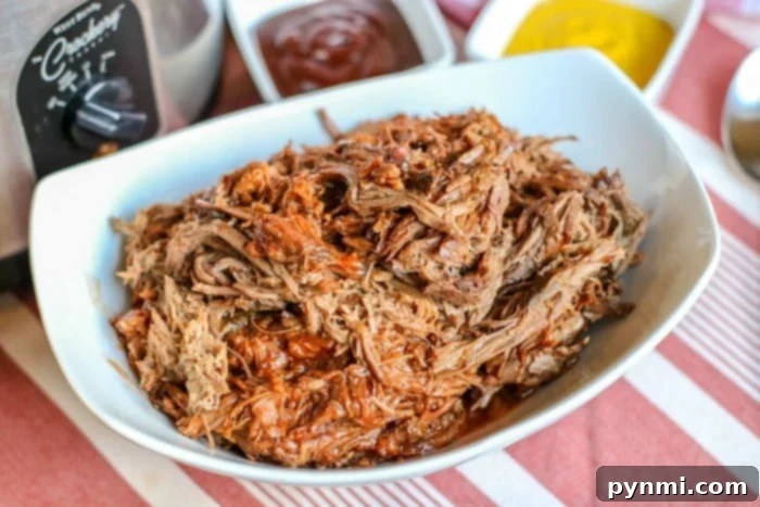 crockpot barbecue beef for a family dinner