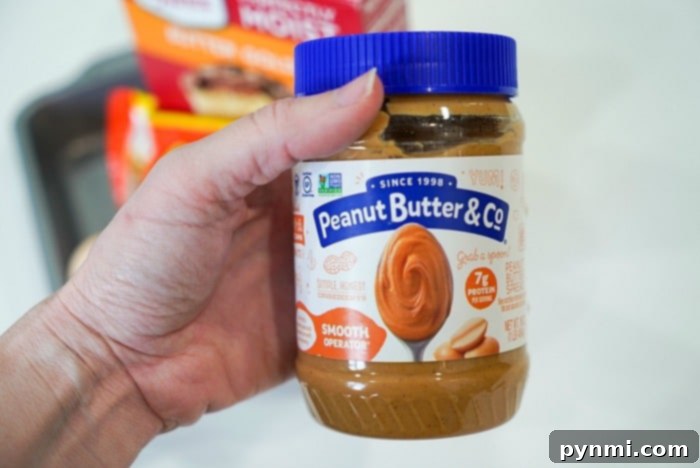 creamy peanut butter for haystacks