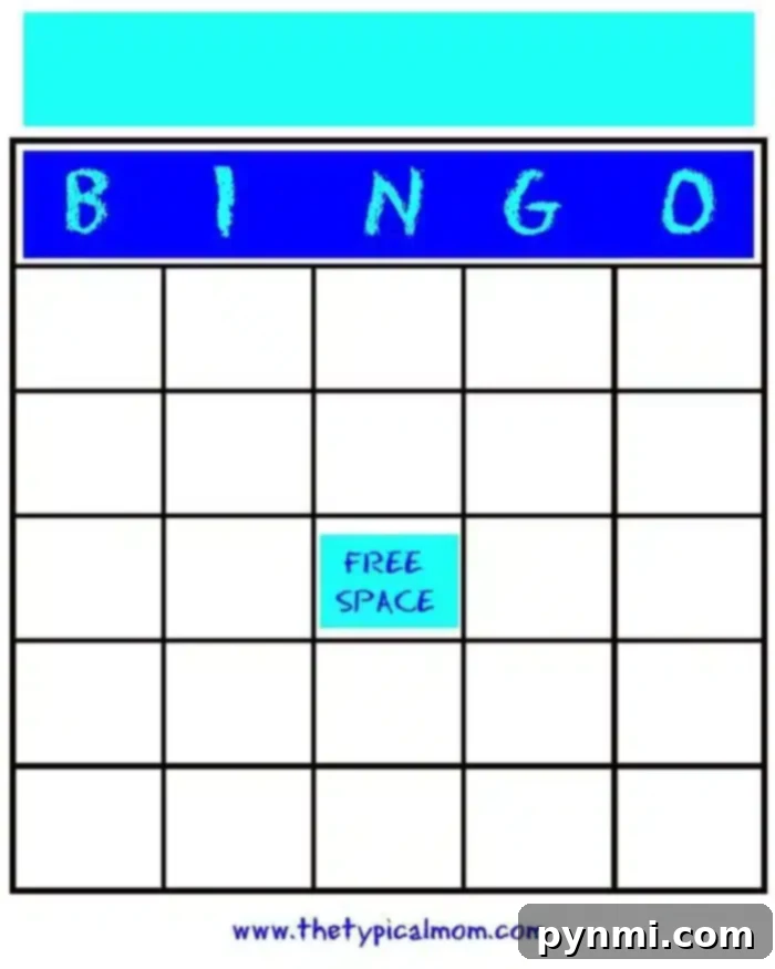Collection of three blank bingo cards in different colors, ready for customization.