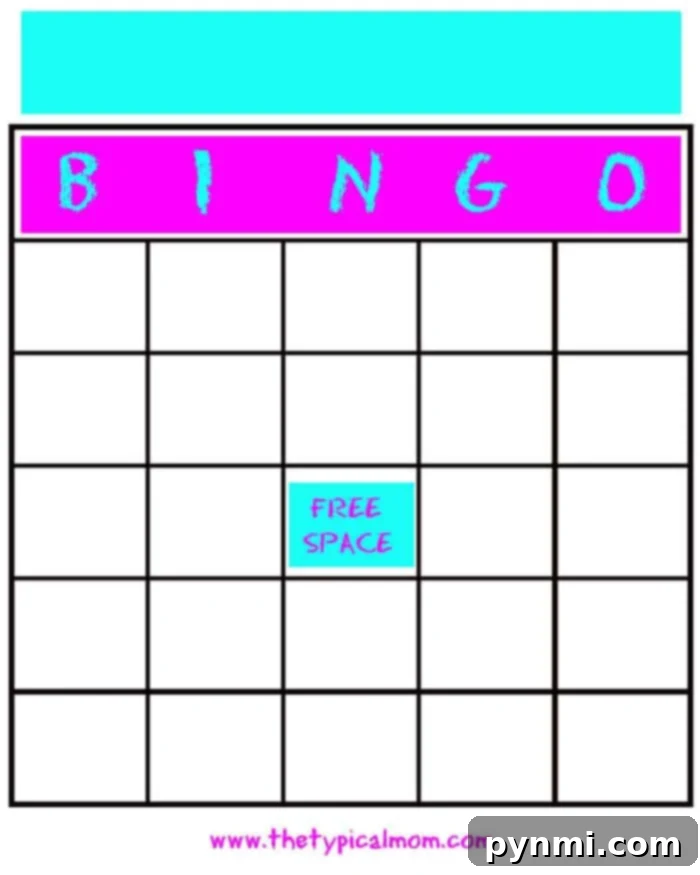 Blank bingo game cards ready for customization with a marker.