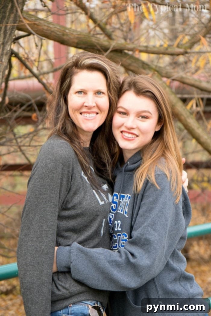 Mother and daughter sharing a moment of connection, promoting open dialogue
