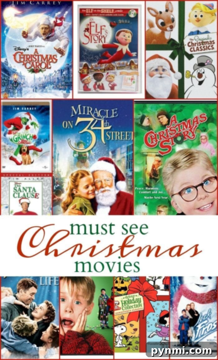 Free printable Christmas movies list to make sure you catch your favorites, and new Christmas movies your whole family will love! Where to find them too. #christmas #movies #list #schedule #printable #classics #classic #thetypicalmom Christmas movies list printable