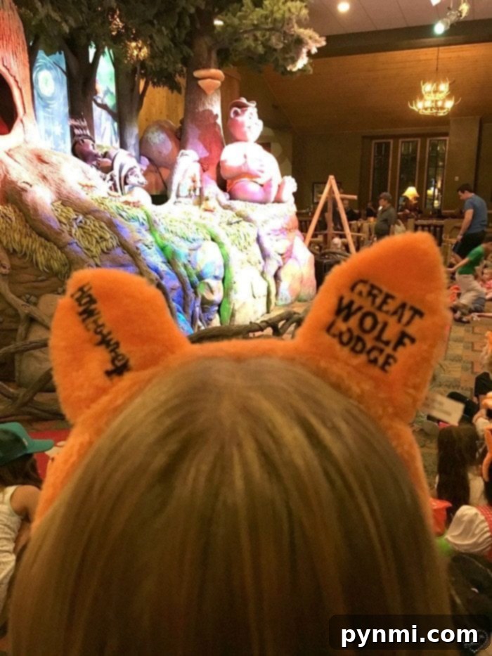 Great Wolf Lodge Howloween Story Time and Dance Party fun. Families gathered for a festive Halloween story time and dance party at Great Wolf Lodge.
