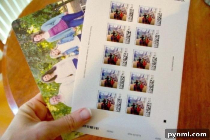 Personalized Stamps with a Minted Coupon Code