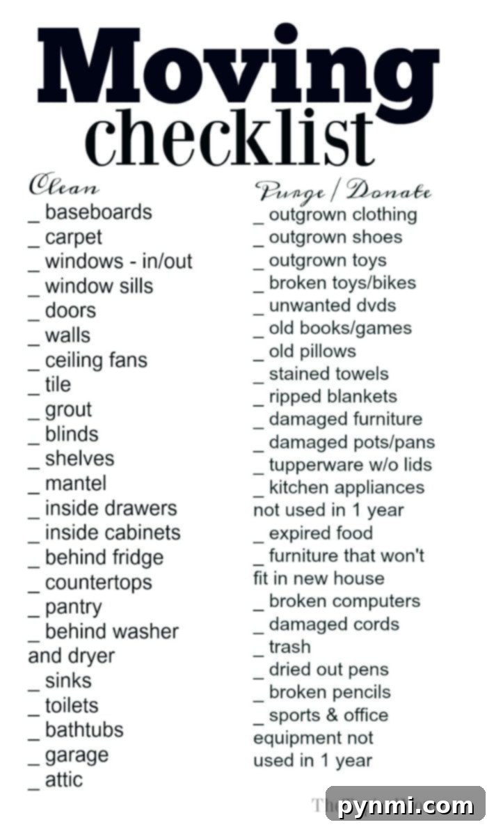 Relocation Hacks 2 moving checklist for strategic unpacking