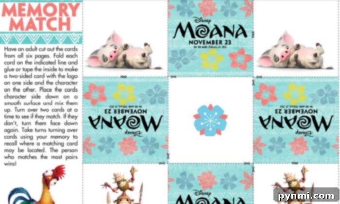 Free Moana Printable Coloring Adventures 4 Moana Free Printables for creative fun