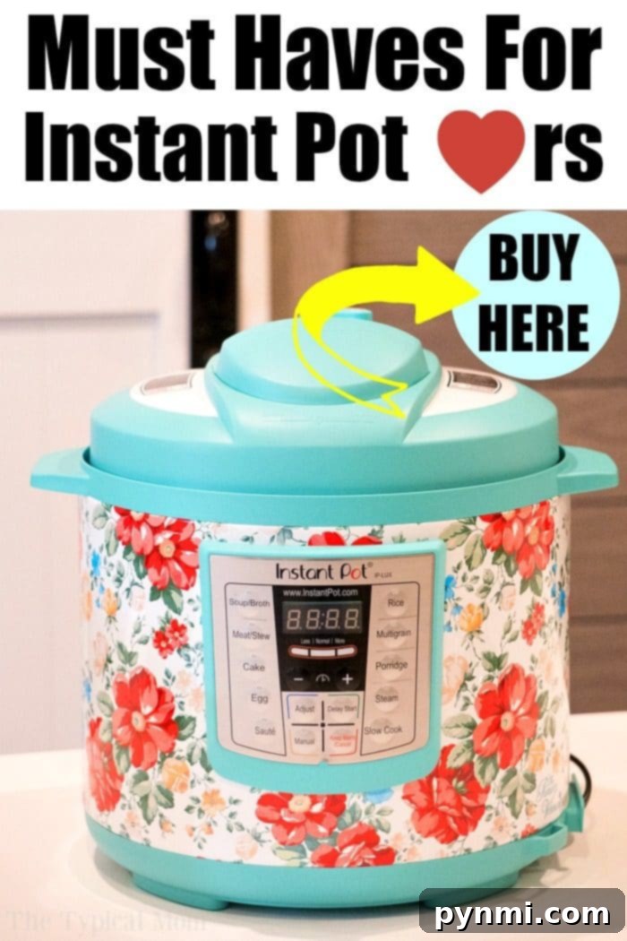 A clean Instant Pot with its lid off, ready for use, emphasizing the importance of keeping all parts spotless for optimal performance.