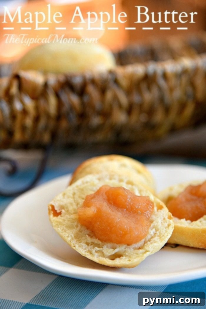 slow cooker apple butter