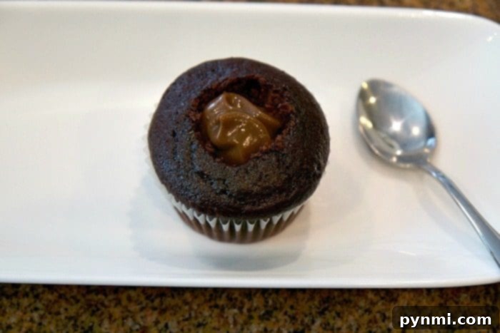 Creamy filled cupcakes ready to be devoured.