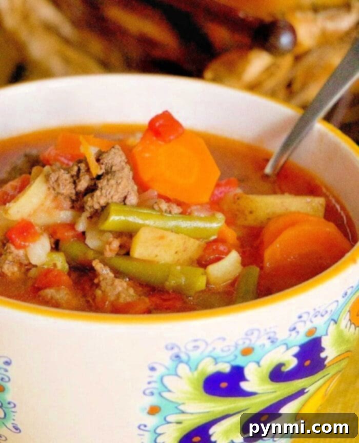 Hearty Instant Pot Beef and Vegetable Stew 2 Instant Pot Vegetable Beef Soup - A hearty and healthy one-pot meal for dinner.