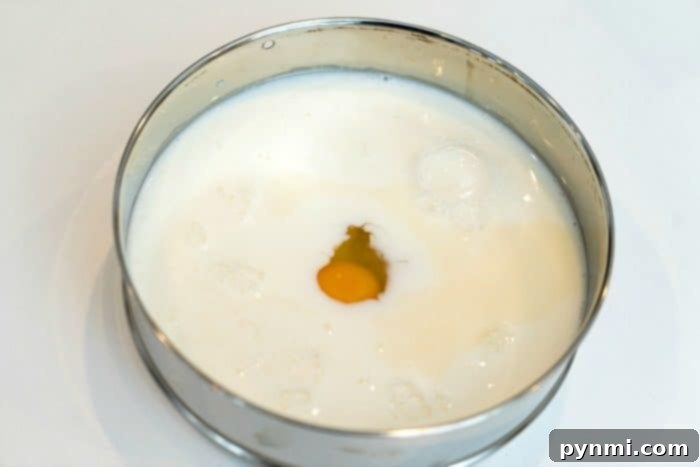 Tapioca Pudding in the Instant Pot A round pan with instant pot tapioca pudding recipe waiting to be whipped into a delightful dessert.