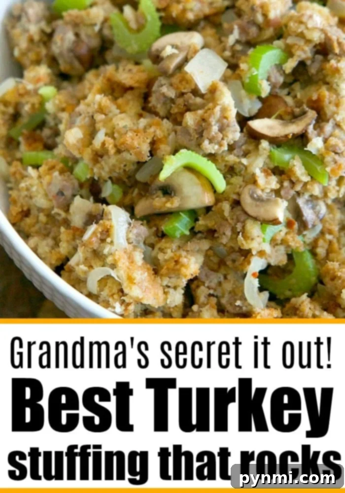 Turkey stuffing that rocks!! #turkeystuffing #beststuffing #thanksgiving #stuffing img 32792 4