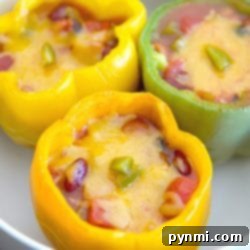 chili stuffed bell peppers recipe