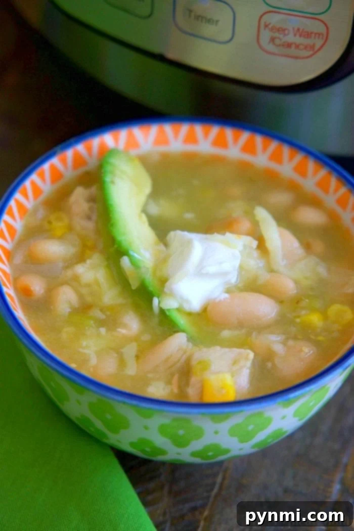 instant pot chicken chili
