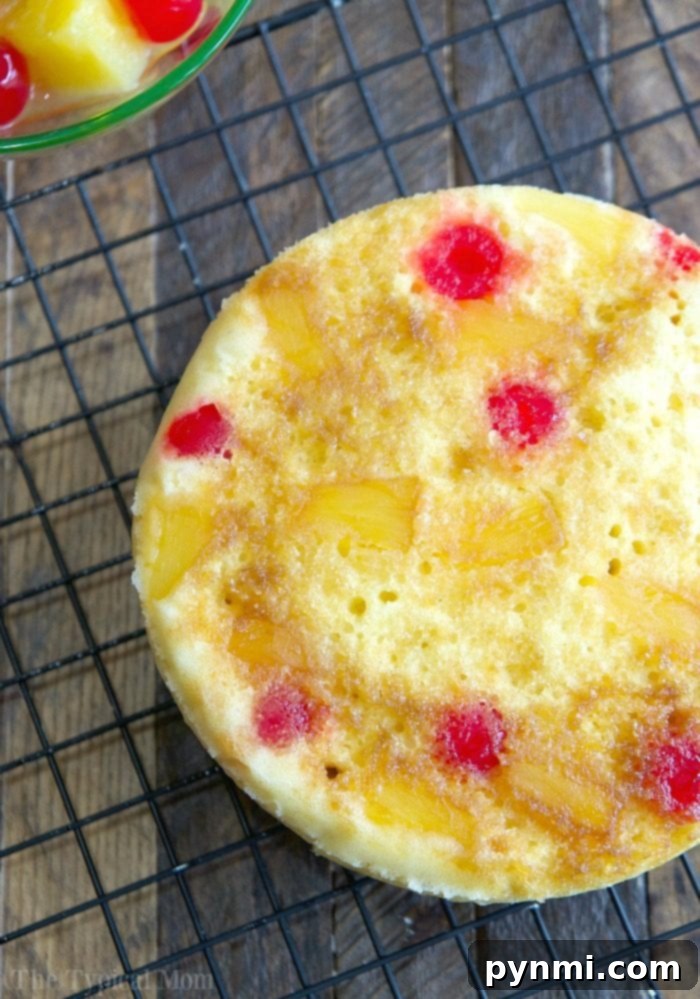 instant pot pineapple upside down cake