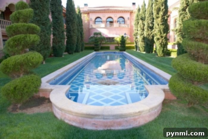 Fairmont Grand Del Mar reflection pool and resort architecture