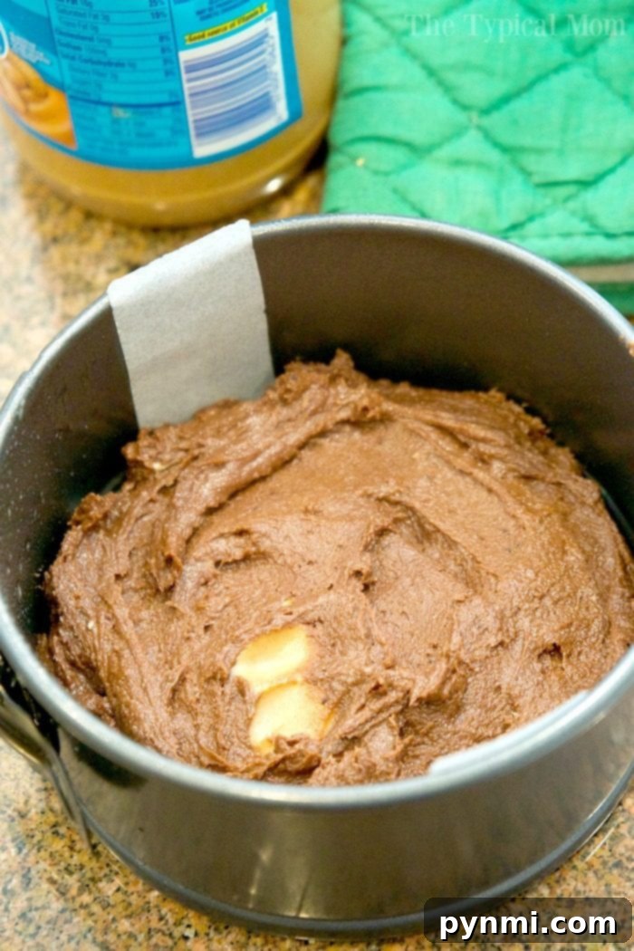 Easy pressure cooker brownies that are fudgy, ooey-gooey, and absolutely amazing! The best chocolate pressure cooker dessert made in an Instant Pot and Ninja Foodi. Instant Pot Brownies cooking inside a 6-inch springform pan, ready to be removed after pressure cooking.