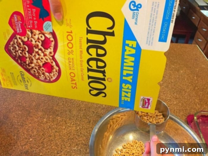 Recipes to make with Cheerios for snacks