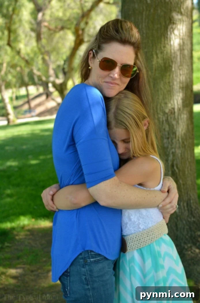 A thoughtful blog post discussing the unspoken desires of mothers, featuring a happy mom looking relaxed and content