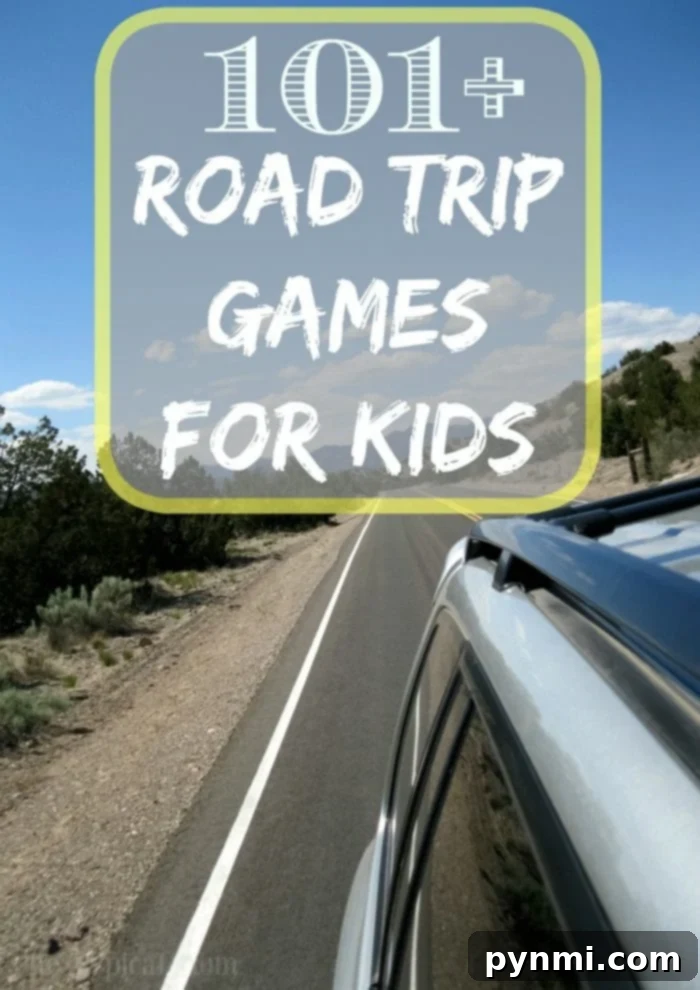 Fun Road Trip Games for Kids: Keep Them Entertained A family enjoying fun road trip games for kids in their car, smiling and engaged.