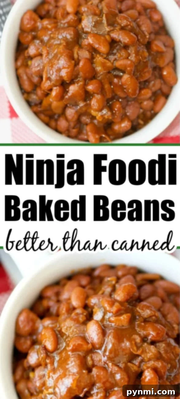 Speedy Instant Pot Baked Beans 5 Ninja Foodi Baked Beans