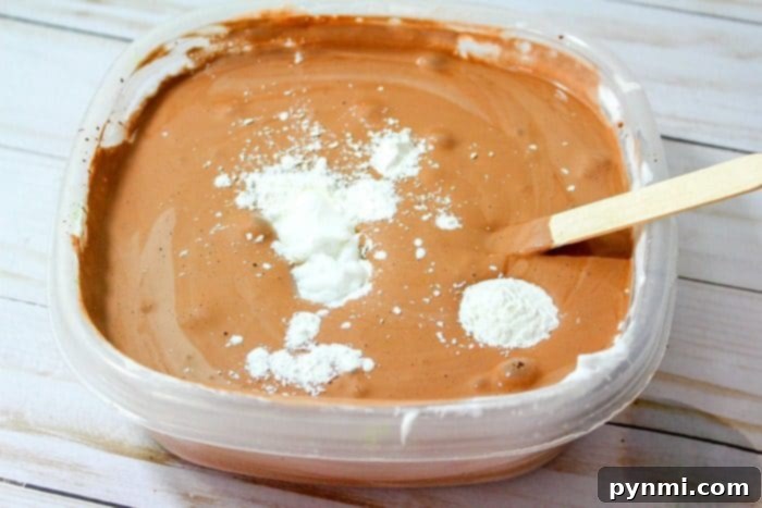 Discover unique slime variations like this enticing chocolate slime for a memorable birthday party. Deliciously textured chocolate slime, perfect for a themed party