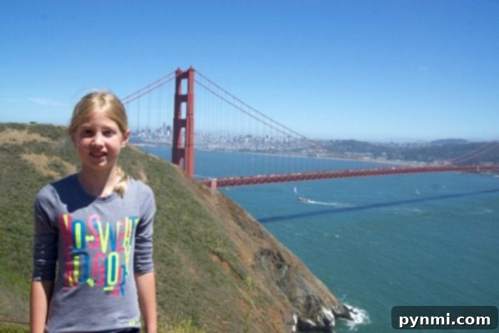 Iconic Golden Gate Bridge views for the whole family family things to do in san francisco with kids