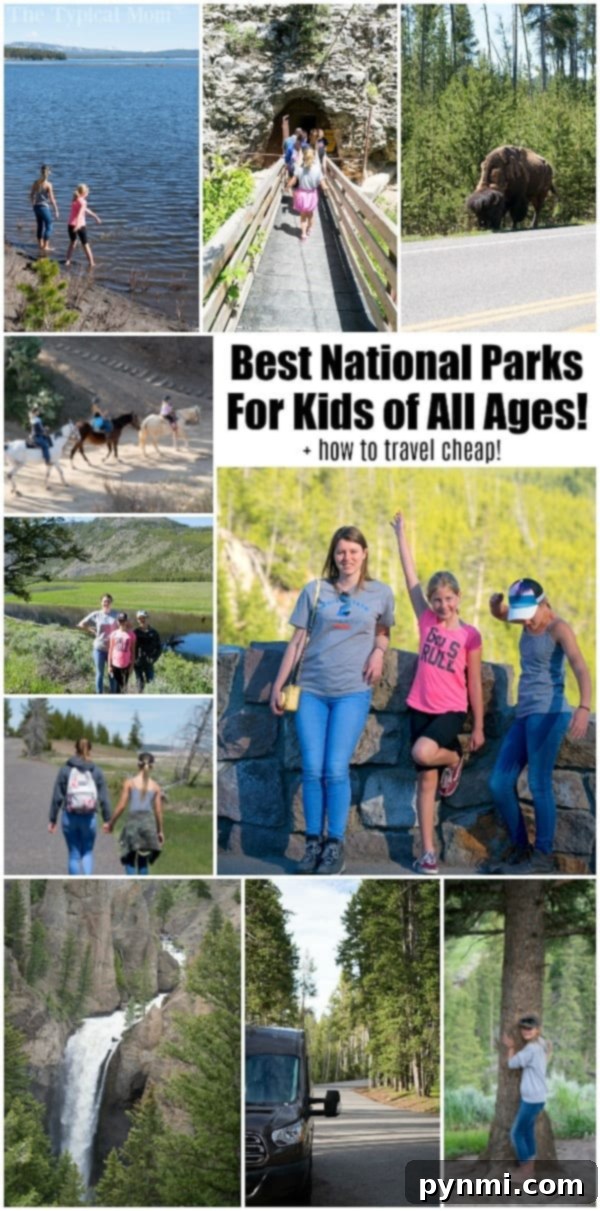 Best National Parks for kids! #familytravel #vacation #nationalparks Overview of the best National Parks for kids, ideal for family travel and vacations.